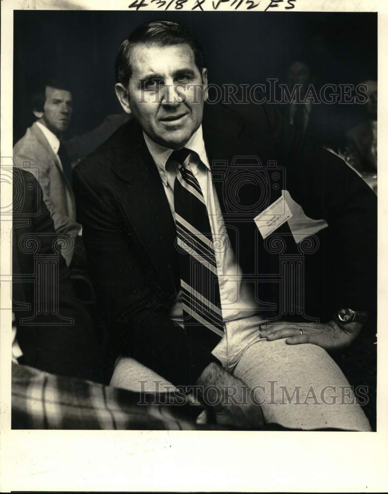 1980 Press Photo Bill Narduzi, Named College Division Coach of the Year- Historic Images