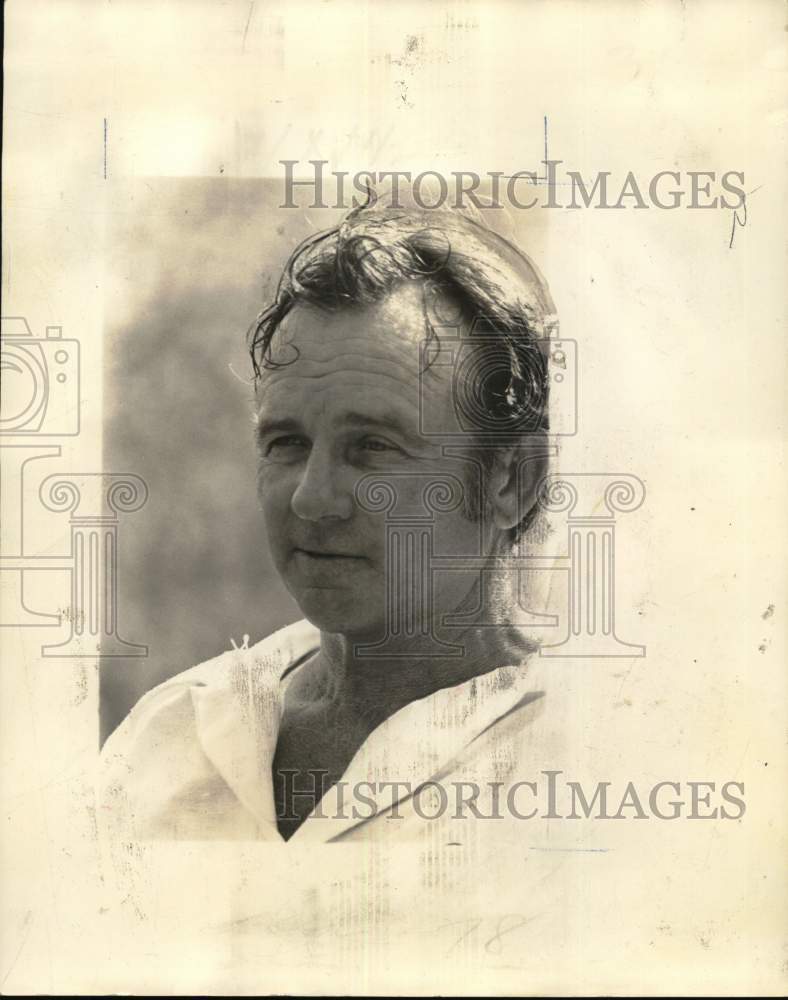 1973 Press Photo John North New Orleans Saints Head - noo50529- Historic Images