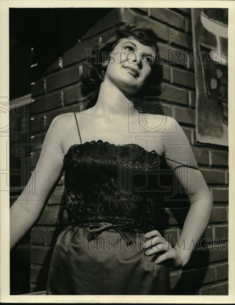 1959 Press Photo Flicca McKenna in "Staccato" airing on NBC Television