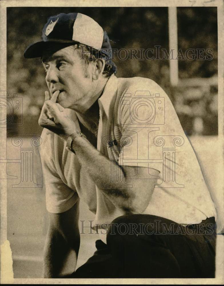 1973 Press Photo John North, New Orleans Saints Head Coach - noo50583- Historic Images