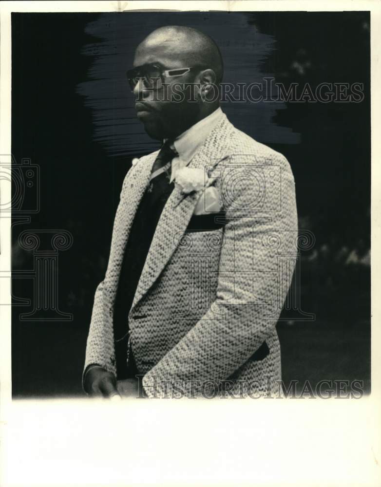 1978 Press Photo Mr. T of Chicago dressed-up - noo50966- Historic Images