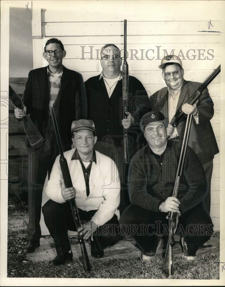 1967 Press Photo Winners in the South Louisiana Gun Club skeet shoot- Historic Images