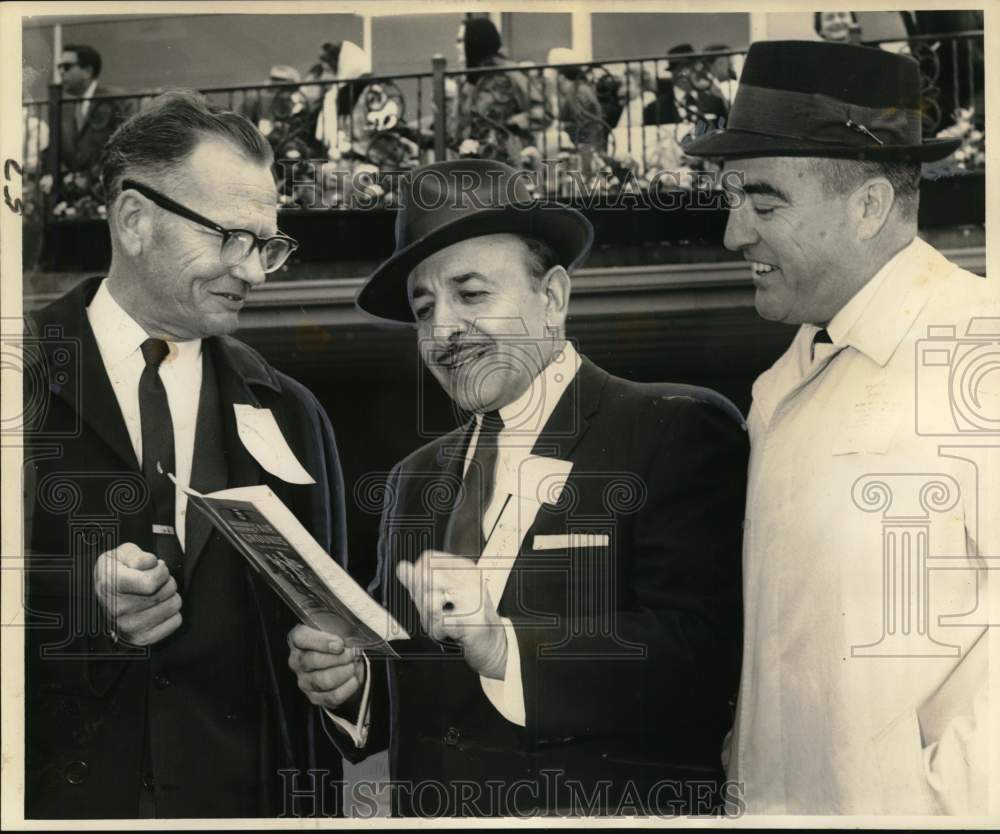 1964 Press Photo Dignitaries at the Mayors&#39; Day festivities at the Fair Grounds