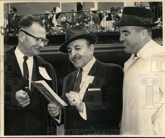 1964 Press Photo Dignitaries at the Mayors' Day festivities at the Fair Grounds