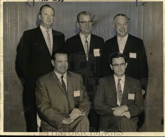 1965 Press Photo Louisiana State Medical Society installed Officers - noo51649