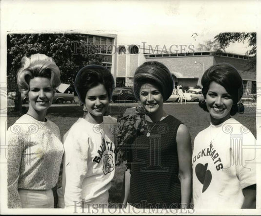 1967 Press Photo Miss Derby Day & Alternates Mississippi State College for Women