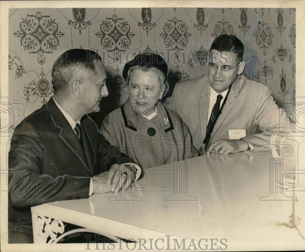1962 Press Photo Key Speakers at the Louisiana Guidance Association Convention