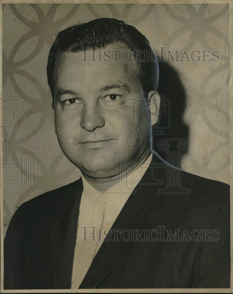 1964 Press Photo John Poche, President of the University City Civic Organization
