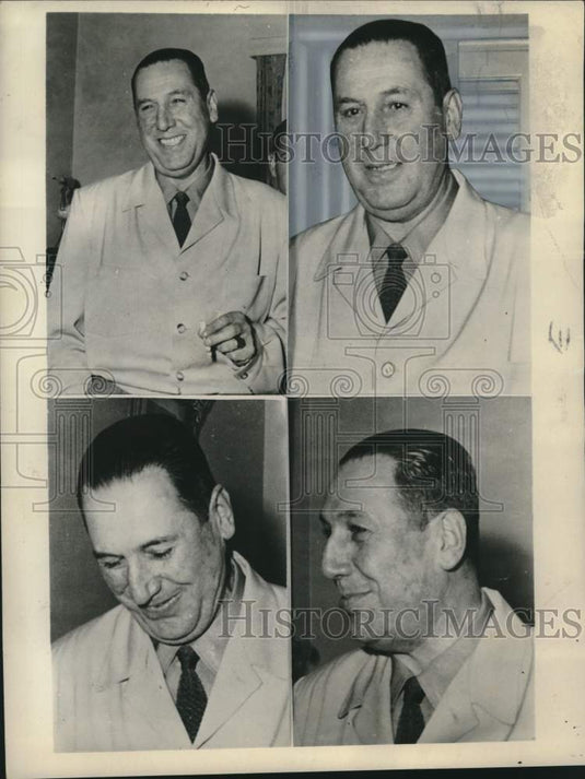 1955 Press Photo Juan Peron flew to Paraguay when anti-Peron in Argentina