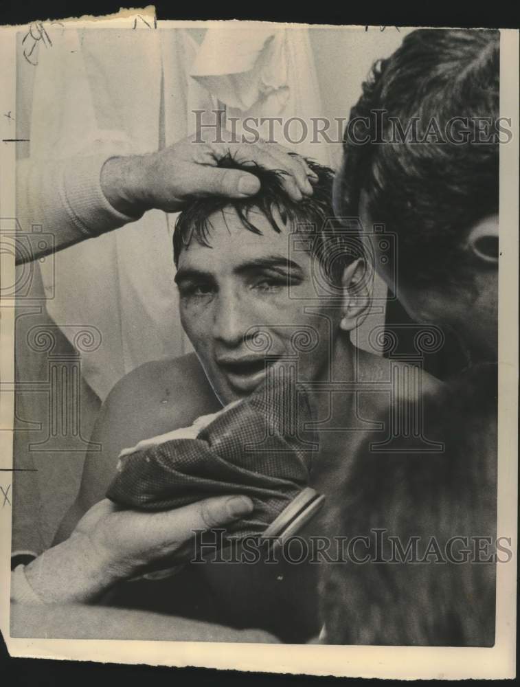 1964 Press Photo Gregorio Peralta, Argentine Boxer - noo52208- Historic Images