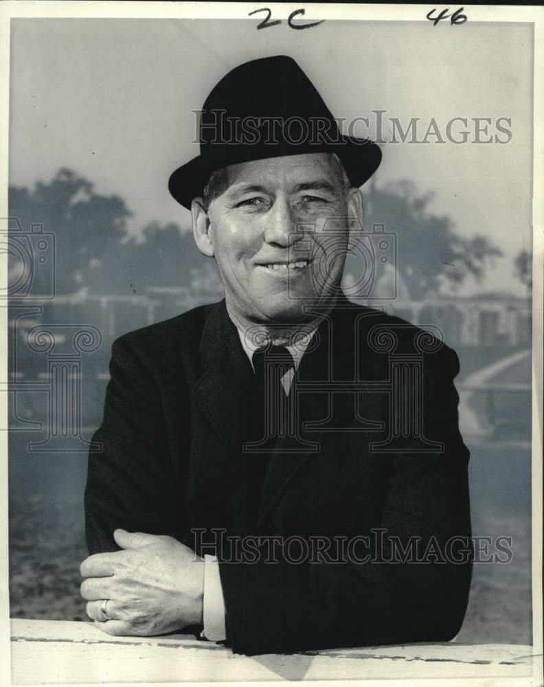 1969 Press Photo John Oxley, trainer of Foolish Prince- Kentucky Derby winner- Historic Images