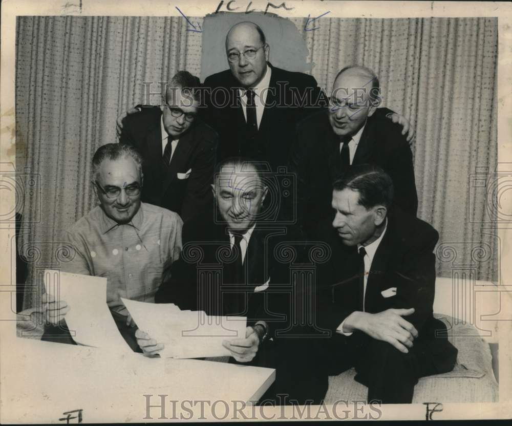 1961 Press Photo Officers of the Horsemen's Benevolent & Protective Association