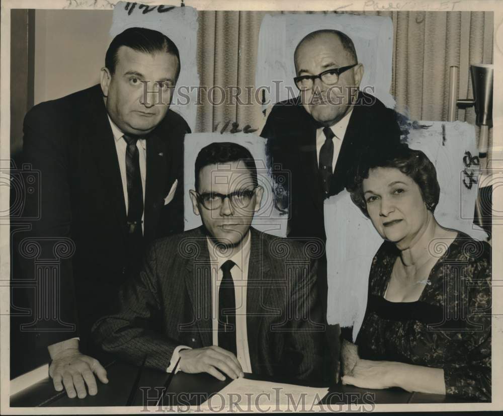 1962 Press Photo 75th anniversary incorporation of Congregation Chevra Thilim- Historic Images