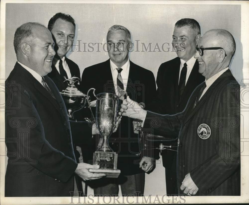 1967 Press Photo Top winners at the New Orleans Big Game Fishing Club- Historic Images