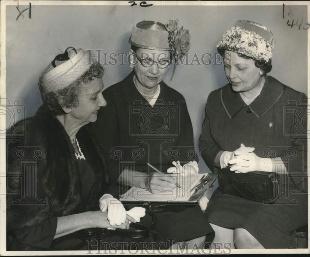 1962 Press Photo Louisiana Conference Women's Society of Christian Service