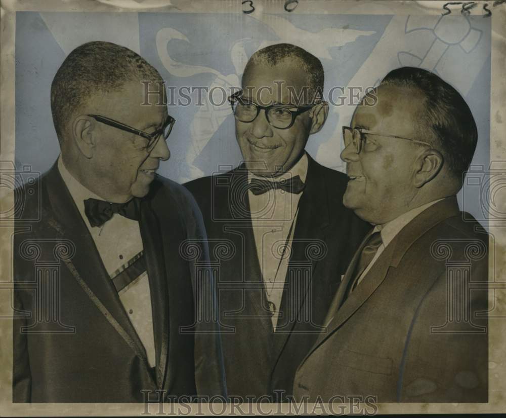 1966 Press Photo 60th anniversary of the Alpha Phi Alpha Fraternity Inc.