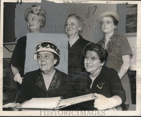 1959 Press Photo Elected New officers of the DePaul Hospital Guild - noo52911