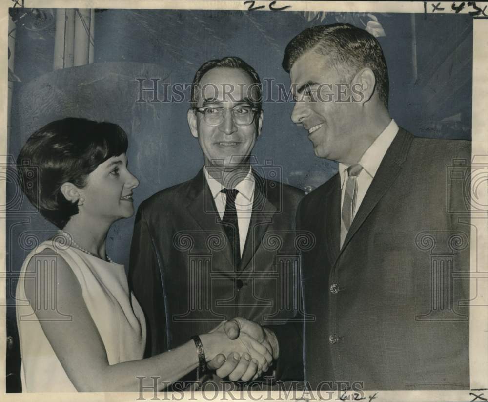 1966 Press Photo Holy Name of Jesus Mercy Academy Fund Raising Dinner