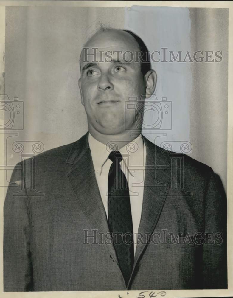 1967 Press Photo Robert Peyroux, Louisiana Certified Public Accountants Pres