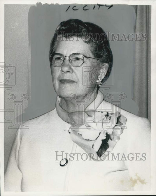 1968 Press Photo Mrs. Everett Pittman Sr., Auxiliary- New Orleans Power Squadron