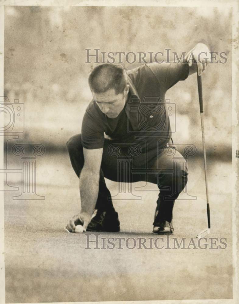 1972 Press Photo Gary Player at Greater New Orleans Open Golf Tournament- Historic Images