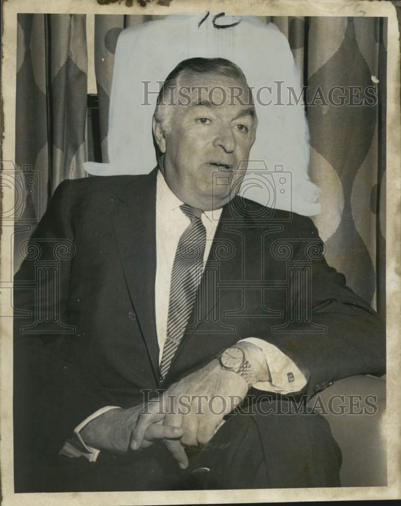 1968 Press Photo Inter-American Municipal Organization luncheon at The Rivergate