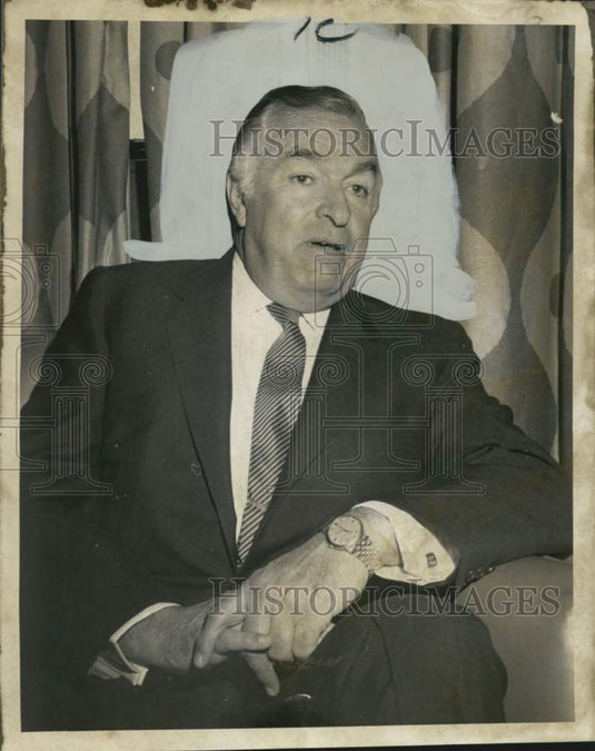 1968 Press Photo Inter-American Municipal Organization luncheon at The Rivergate