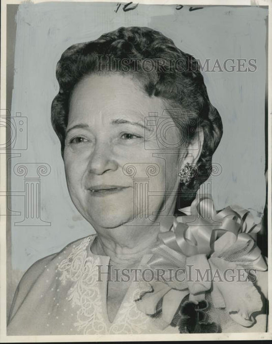 1963 Press Photo Rosalie B. Prest, Retiring- U.S. Public Health Service Hospital