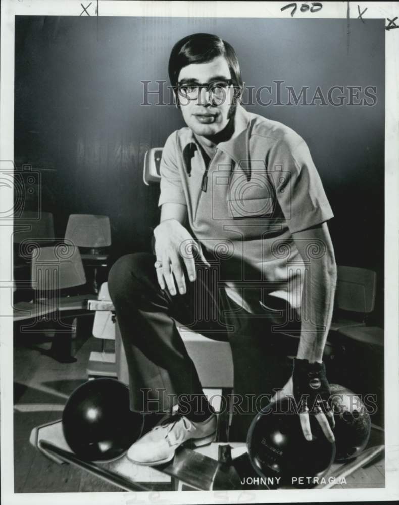 1973 Press Photo Johnny Petraglia, Bowler - noo53646- Historic Images