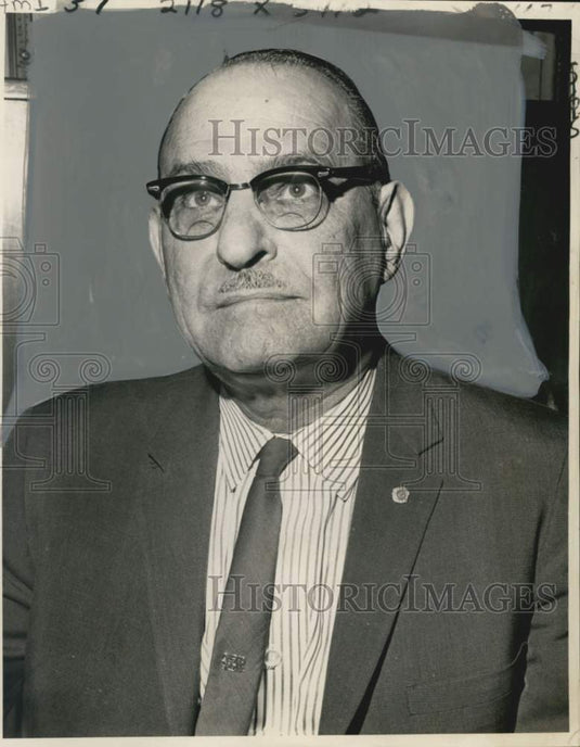 1964 Press Photo Edward J. Nolan, Home-seekers Savings & Loan Association