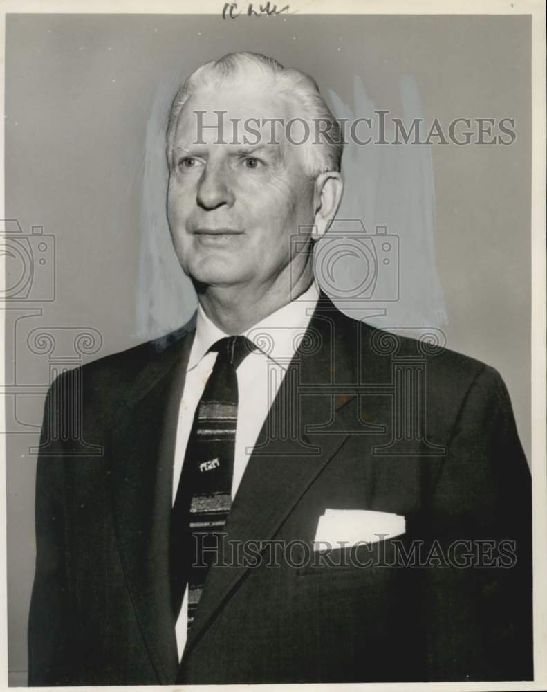1959 Press Photo B.H. Stauffer, Civic Leader - noo53938