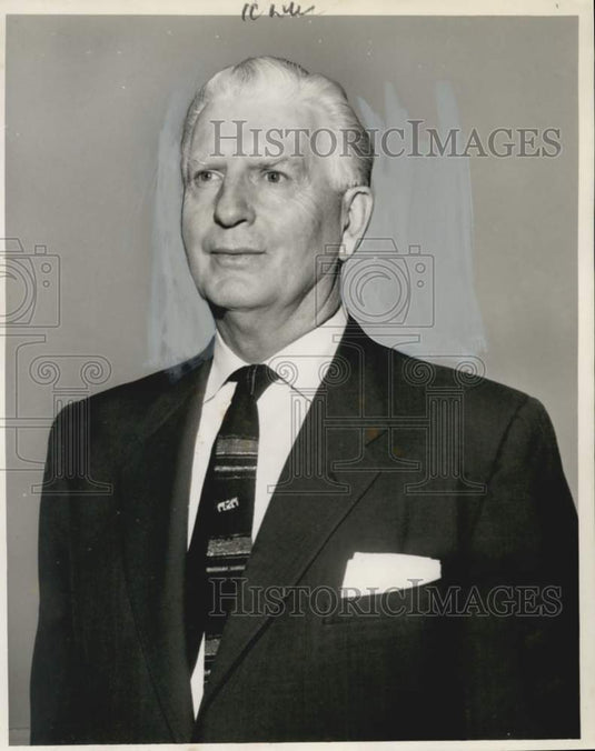 1959 Press Photo B.H. Stauffer, Civic Leader - noo53938