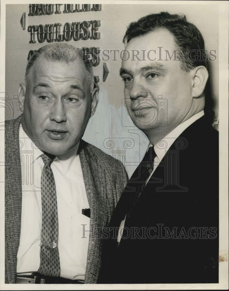1962 Press Photo Robert Paul & Richard MacQuown- National Employment Association