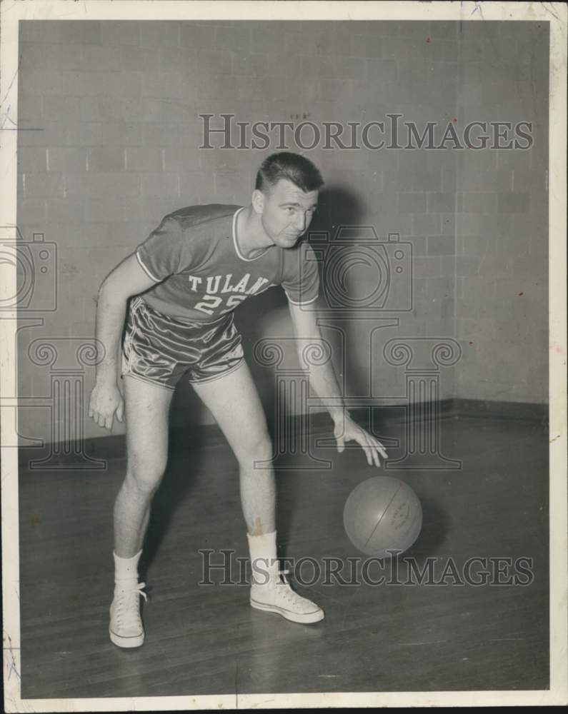 1969 Press Photo Mel Payton, Former Tulane Basketball Star- 20 years ago- Historic Images