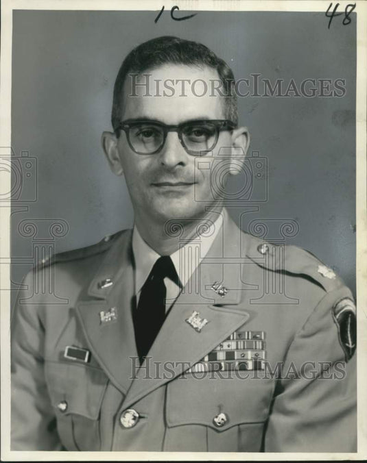 1963 Press Photo Colonel Anthony Pecoraro, United States Army Engineer District
