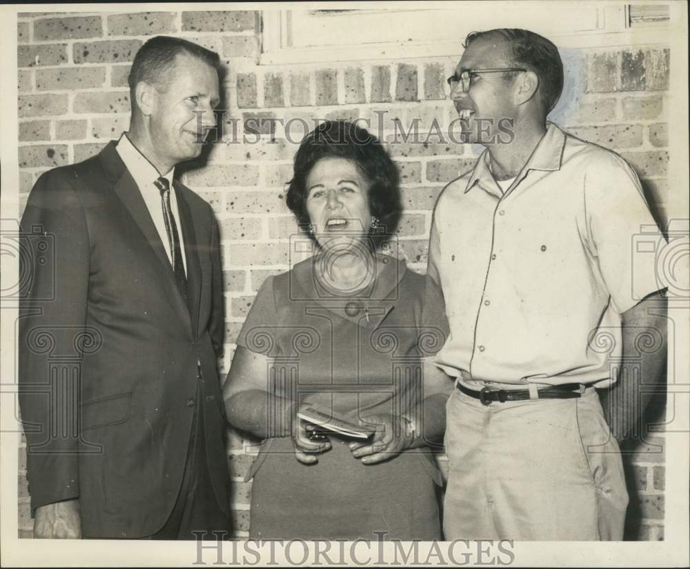1968 Press Photo Speakers at the Louisiana Garden Club Federation conference