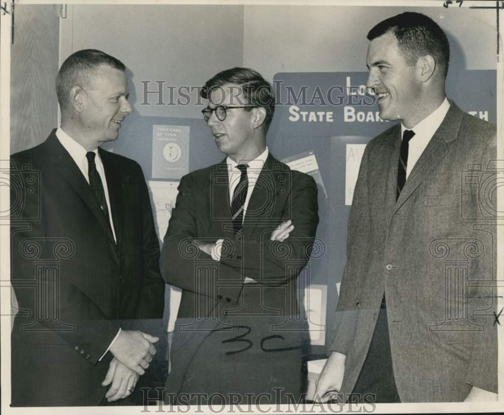 1964 Press Photo Doctors from Tulane University School of Medicine- Cancer Med