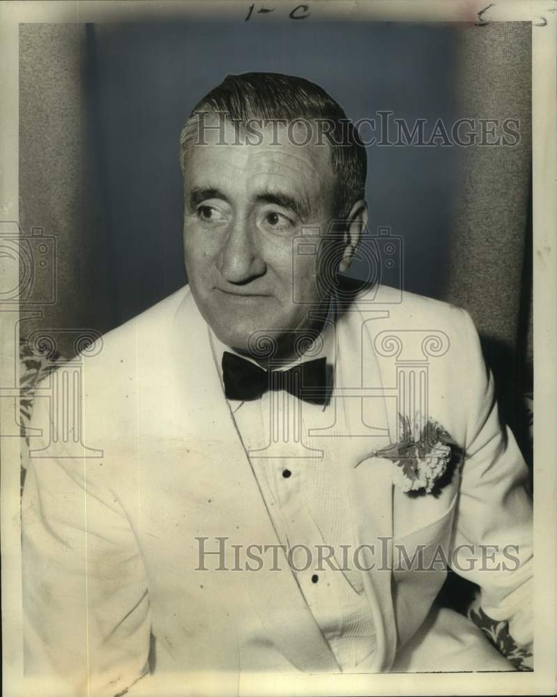 1968 Press Photo Philip J. Lunt, President of the Rotary Club of St. Bernard