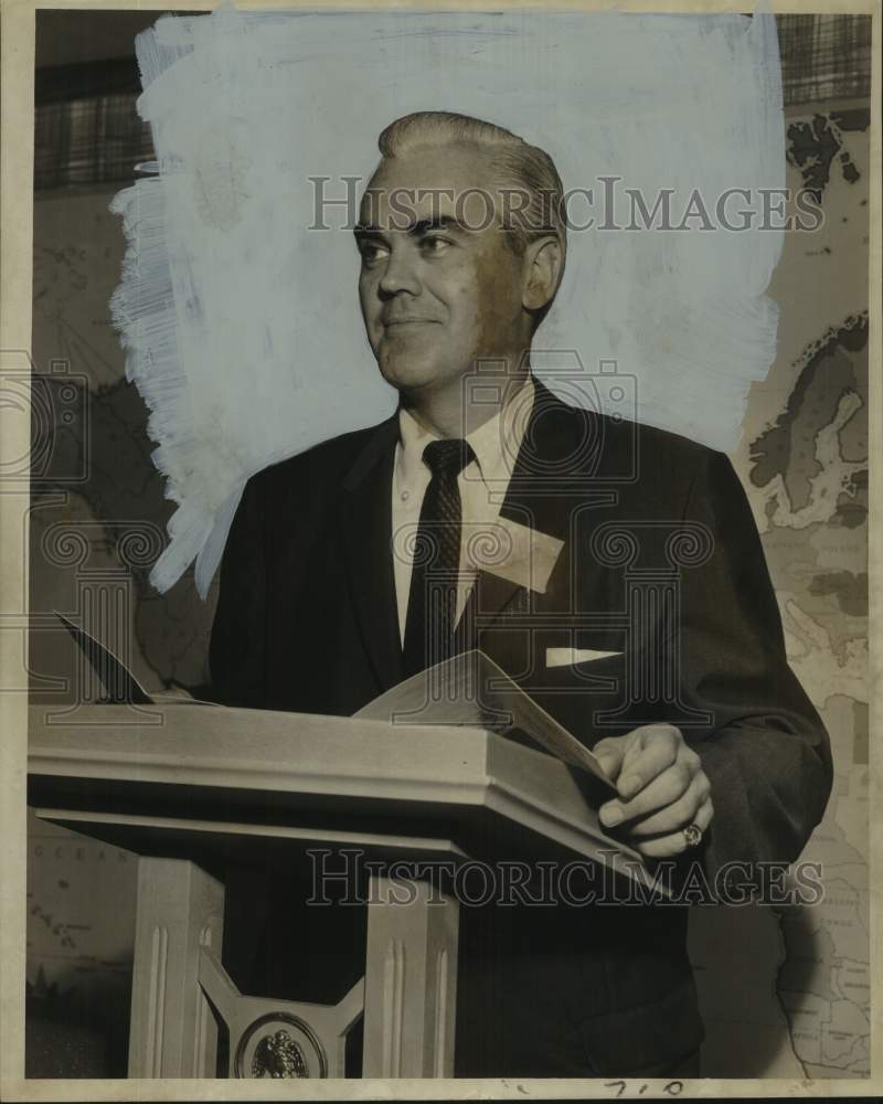 1958 Press Photo John McNulty, Business Executive - noo54817