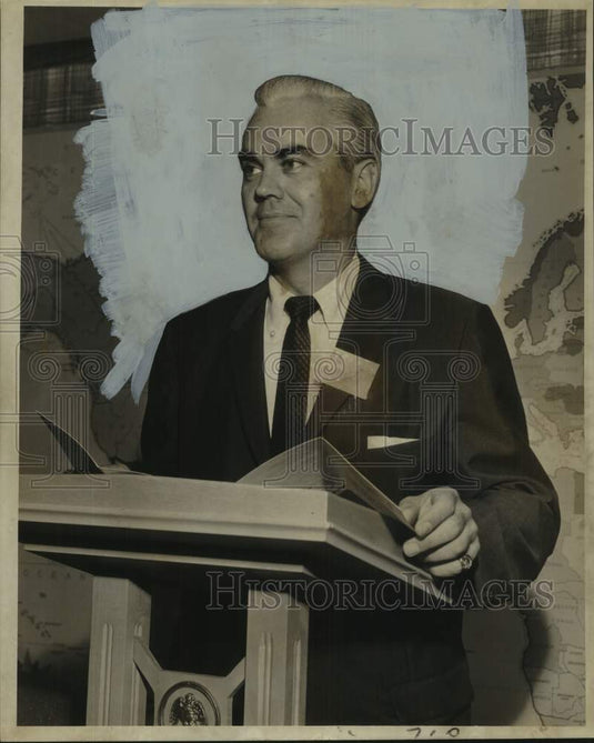 1958 Press Photo John McNulty, Business Executive - noo54817