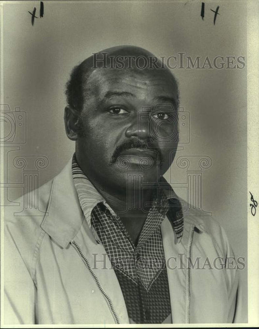 1979 Press Photo LaBaron Kennedy, McDonogh 35 Coach of the Year- District10-AAAA- Historic Images