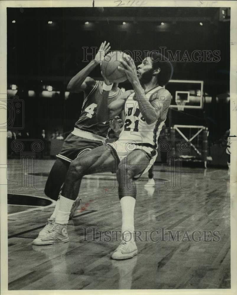 1976 Press Photo SUNO&#39;s Vaurice Ned- Basketball - noo55275- Historic Images