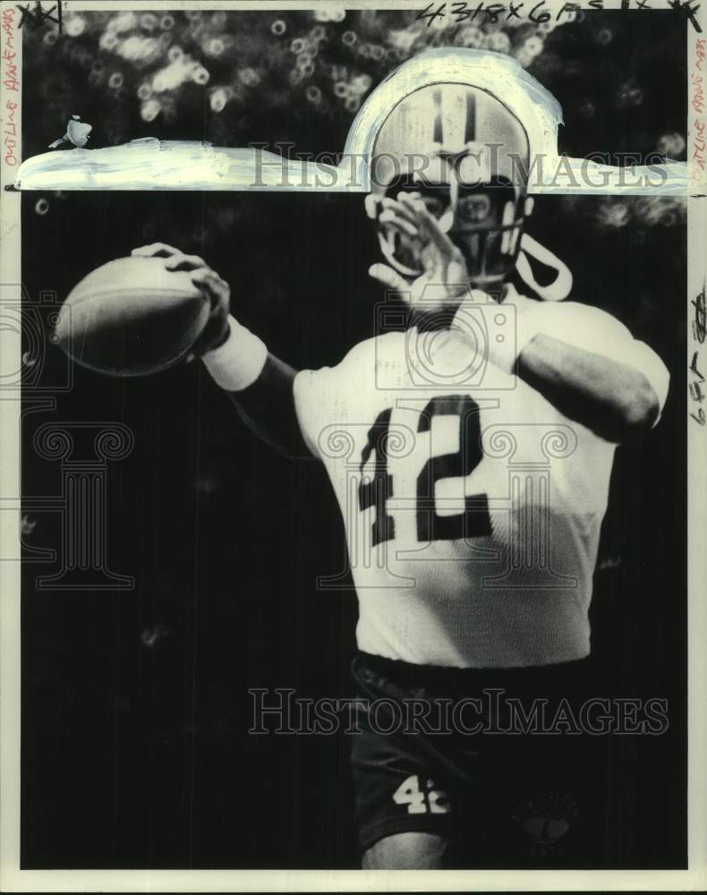 1978 Press Photo Football - Chuck Muncie at Saint&#39;s Mini camp - noo55495- Historic Images