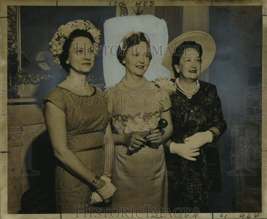 1960 Press Photo New officers of Orleans Parish Medical Society auxiliary