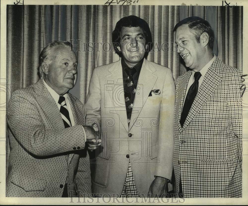 1975 Press Photo St. John Golf Club at City Park - Elected Officers, New Orleans- Historic Images