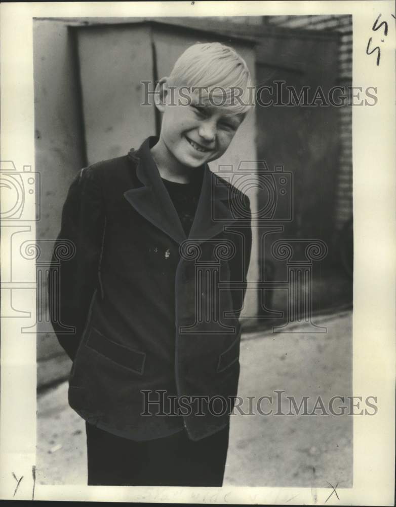 1974 Press Photo A Novosibirsk youngster in Siberia, Russia - noo56478