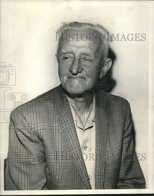 1970 Press Photo Jimmy Powers, president of Metropolitan Tennis League- Historic Images
