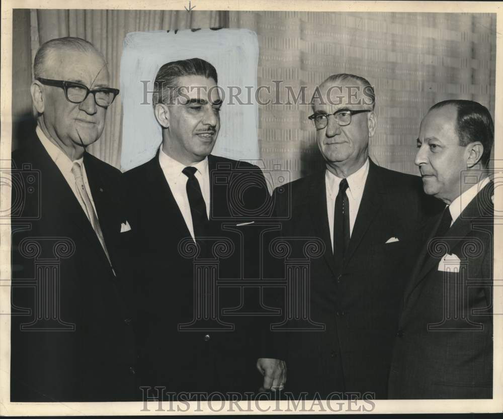 1961 Press Photo Officials of the Consular Corps meeting at International House- Historic Images