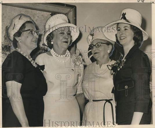 1964 Press Photo Women's Auxiliary of Louisiana State Pharmaceutical Association