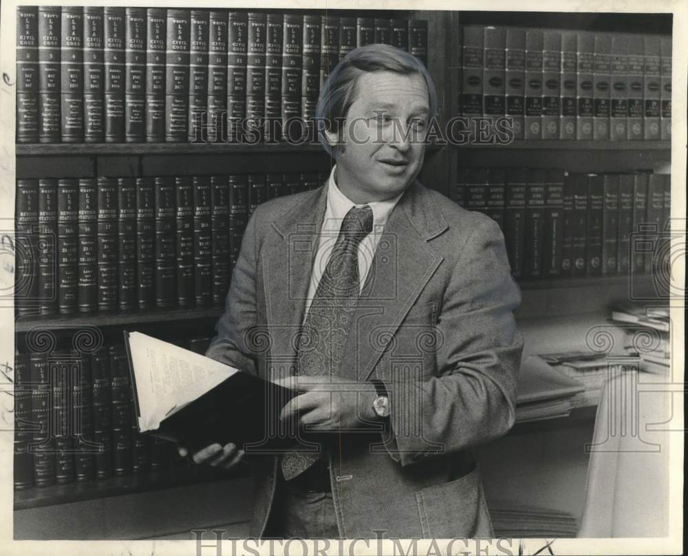 1973 Press Photo Ross Scaccia, candidate in the race for district attorney- Historic Images